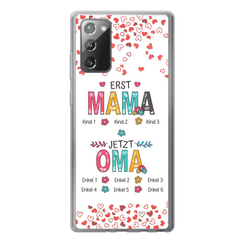 Erst Mama, jetzt Oma - Großeltern-Handyhülle