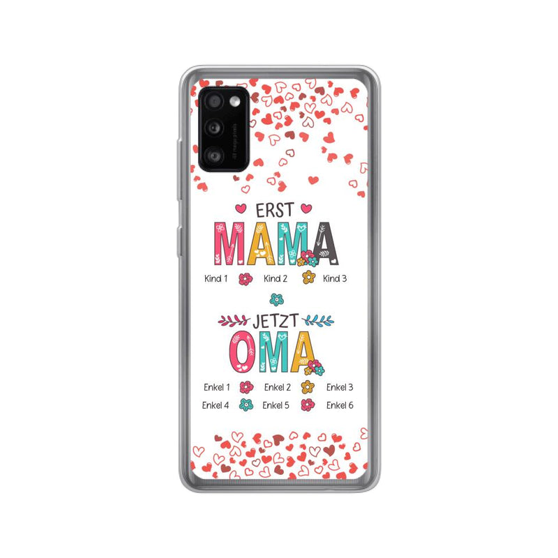 Erst Mama, jetzt Oma - Großeltern-Handyhülle