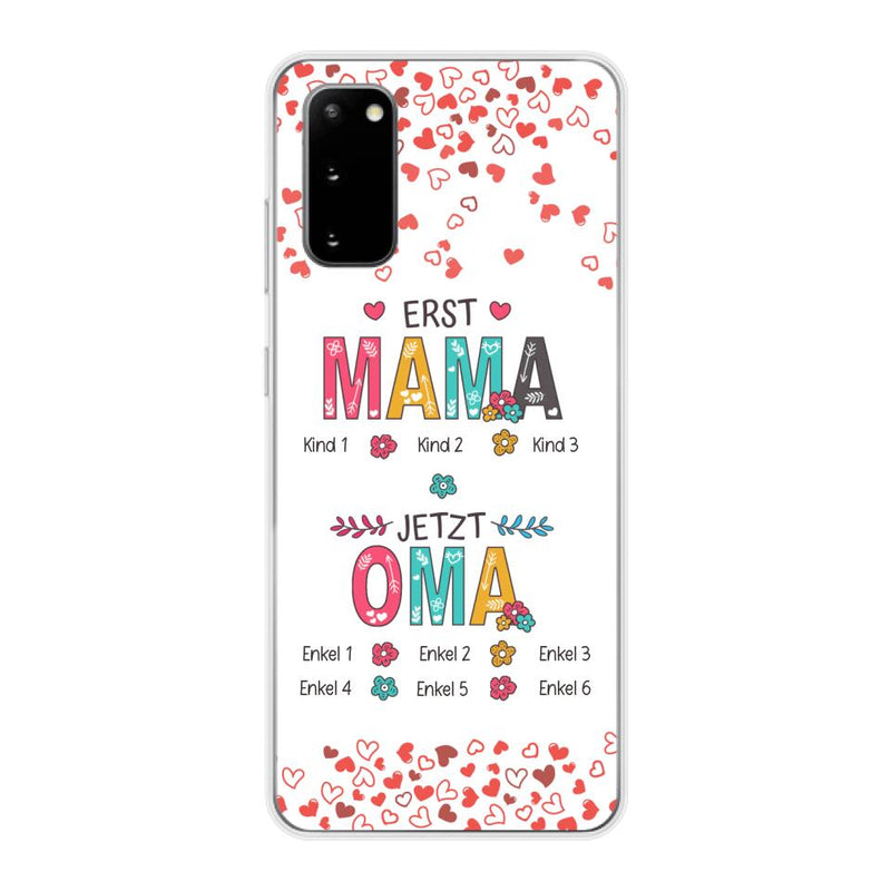 Erst Mama, jetzt Oma - Großeltern-Handyhülle