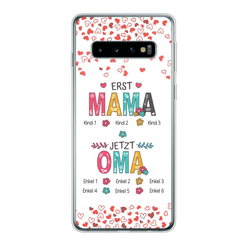 Erst Mama, jetzt Oma - Großeltern-Handyhülle