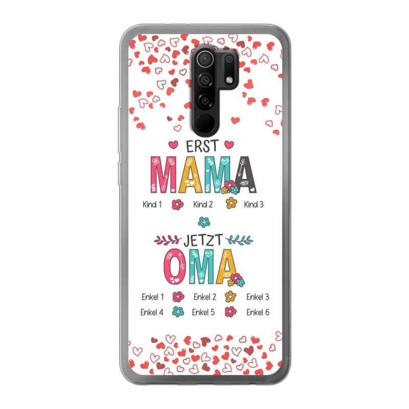 Erst Mama, jetzt Oma - Großeltern-Handyhülle
