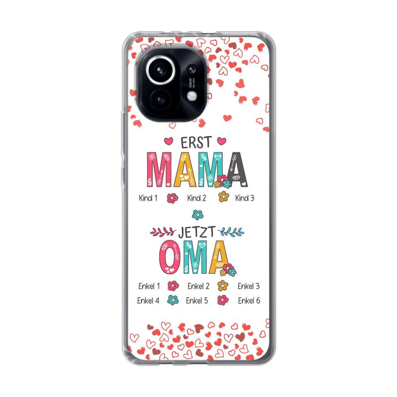 Erst Mama, jetzt Oma - Großeltern-Handyhülle