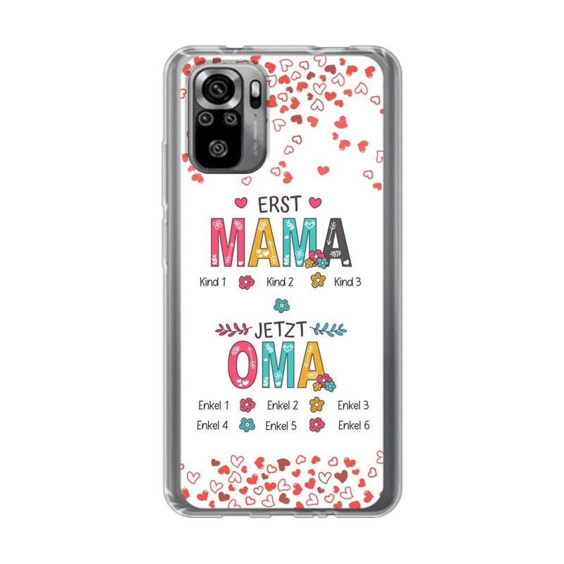 Erst Mama, jetzt Oma - Großeltern-Handyhülle
