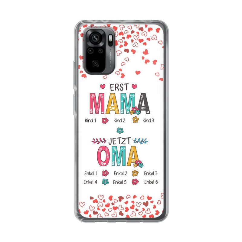 Erst Mama, jetzt Oma - Großeltern-Handyhülle
