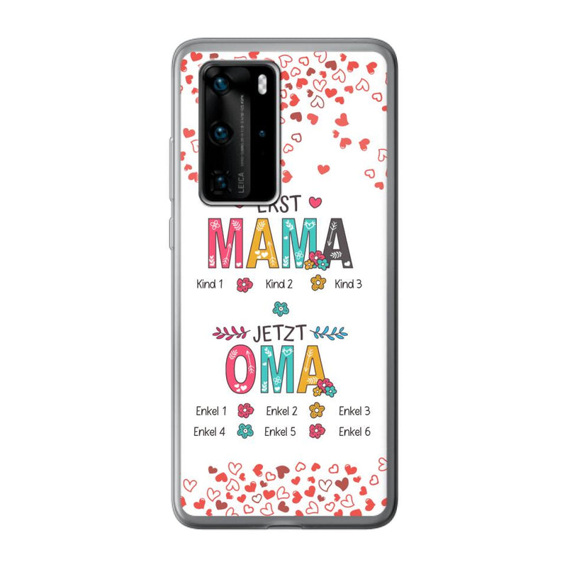 Erst Mama, jetzt Oma - Großeltern-Handyhülle