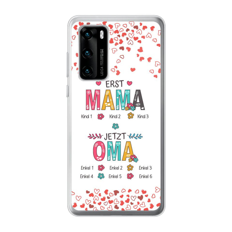 Erst Mama, jetzt Oma - Großeltern-Handyhülle