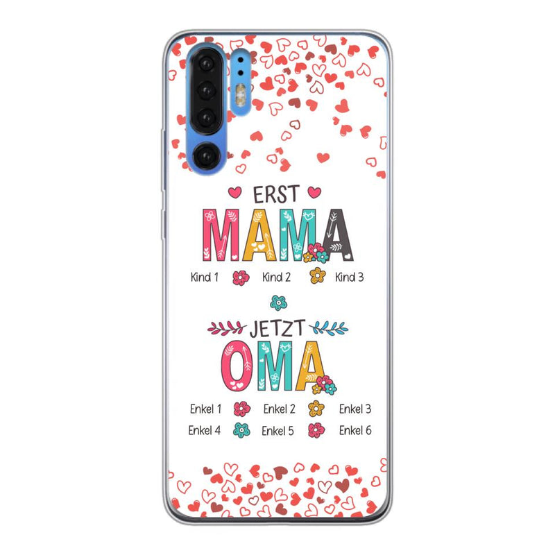 Erst Mama, jetzt Oma - Großeltern-Handyhülle