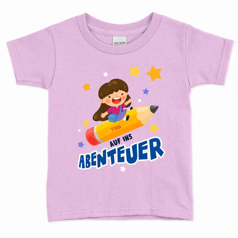 Auf ins Abenteuer - Kinder-T-Shirt